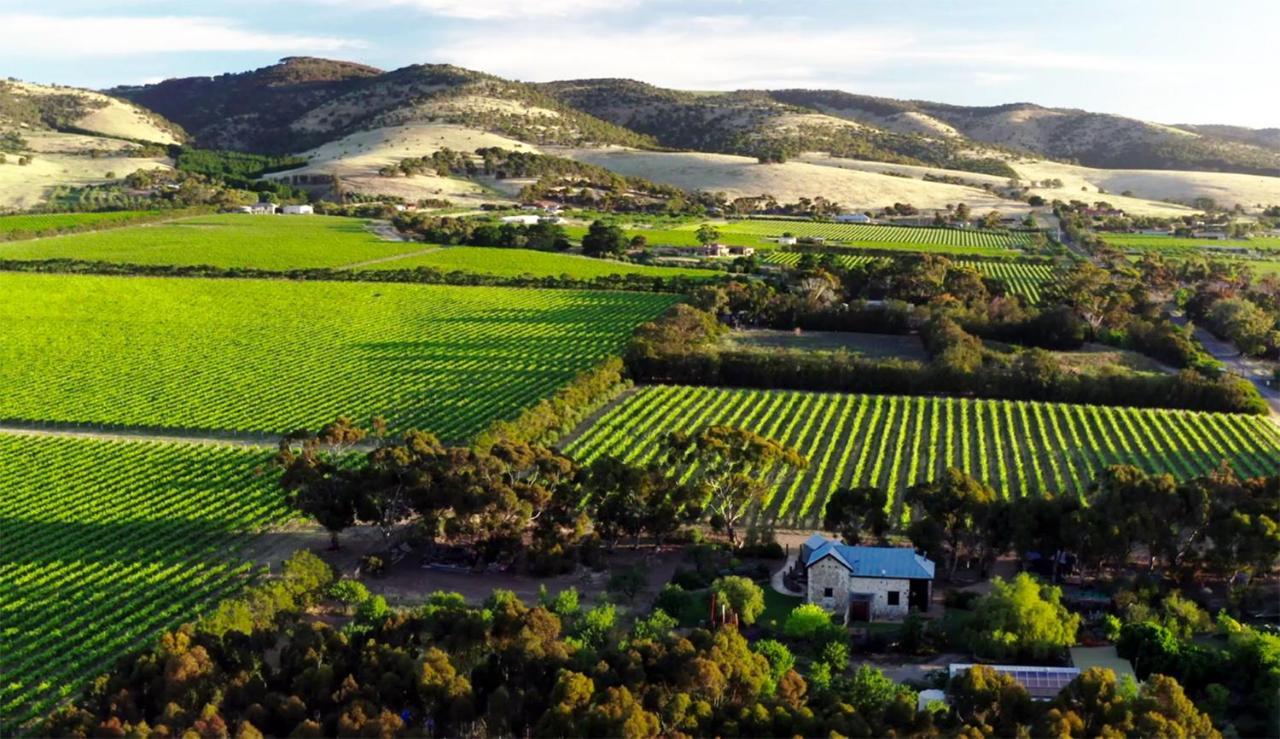The Old Chaff Mill Organic Vineyard Retreat Acomodação com café da manhã Sellicks Hill Exterior foto